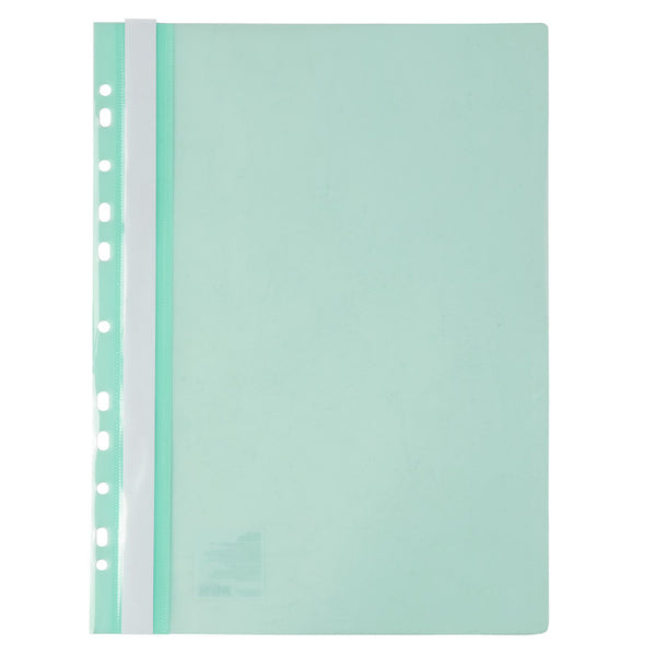 Gelochter Schnellhefter Axent 1318-18-A, A4, Minzfarben