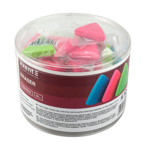 Radierer weich Axent Triangle 1195-A, farbassortiment