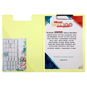 Clipboard folder Axent Pastelini 2514-26-A, A4, yellow