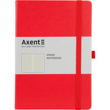 Notebook Axent Partner Prime 8305-06-A, A5, 96 sheets, squared, red Notebook Axent Partner Prime 8305-06-A, A5, 96 sheets, squared, red