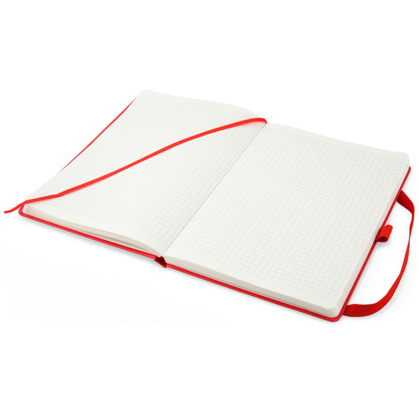 Notebook Axent Partner Prime 8305-06-A, A5, 96 sheets, squared, red