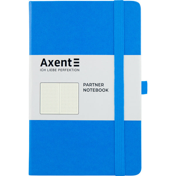 Notebook Axent Partner 8306-07-A, 125*195, 96 sheets, dotted, light blue