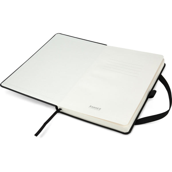 Notebook Axent Partner 8307-01-A, 125*195, 96 sheets, blank, black