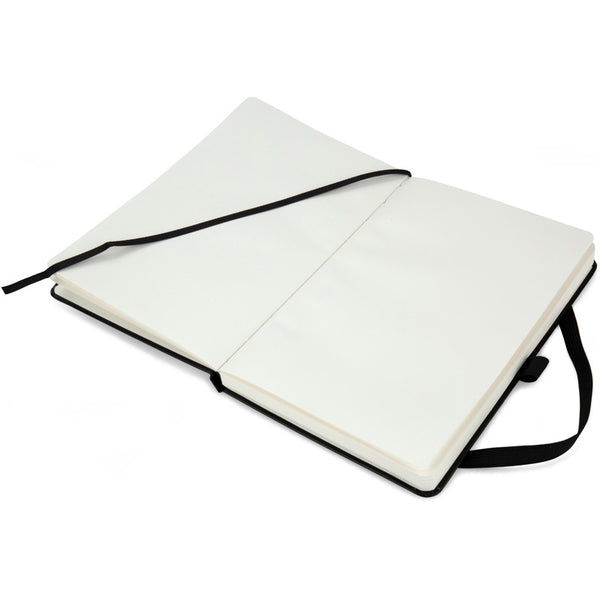 Notebook Axent Partner 8307-01-A, 125*195, 96 sheets, blank, black