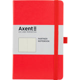 Notebook Axent Partner 8307-05-A, 125*195, 96 sheets, blank, red Notebook Axent Partner 8307-05-A, 125*195, 96 sheets, blank, red
