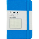 Notebook Axent Partner 8301-07-A, 95*140 mm, 96 pages, squared, light blue Notebook Axent Partner 8301-07-A, 95*140 mm, 96 pages, squared, light blue