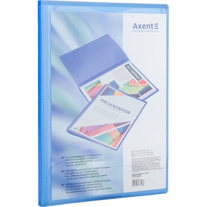 Display-book Axent 1020-22-A, 20 files, A4, navy