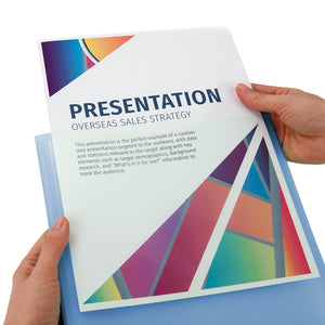 Display-book Axent 1020-22-A, 20 files, A4, navy