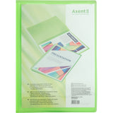 Sichtbuch mit Tasche Axent 1020-26-A, A4, 20 Hüllen, grun Sichtbuch mit Tasche Axent 1020-26-A, A4, 20 Hüllen, grun
