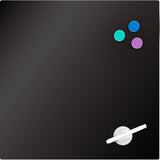 Glas-Magnetmarkertafel Axent 9614-01-A, 45x45 cm, schwarz Glas-Magnetmarkertafel Axent 9614-01-A, 45x45 cm, schwarz