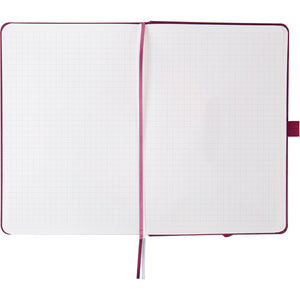 Notebook Axent Partner Prime 8305-46-A, A5, 145x210 mm, 96 sheets,  squared, hard cover, wine