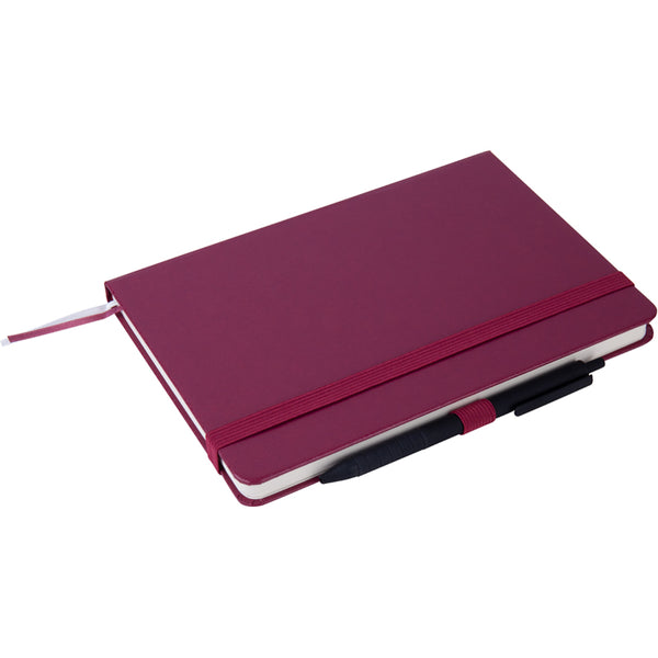 Notebook Axent Partner Prime 8305-46-A, A5, 145x210 mm, 96 sheets,  squared, hard cover, wine