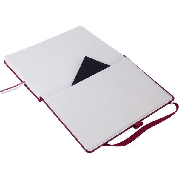 Notebook Axent Partner Prime 8305-46-A, A5, 145x210 mm, 96 sheets,  squared, hard cover, wine