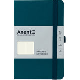 Notebook Axent Partner 8201-31-A, A5-, 125x195 mm, 96 sheets, squared, hard cover, malachite Notebook Axent Partner 8201-31-A, A5-, 125x195 mm, 96 sheets, squared, hard cover, malachite