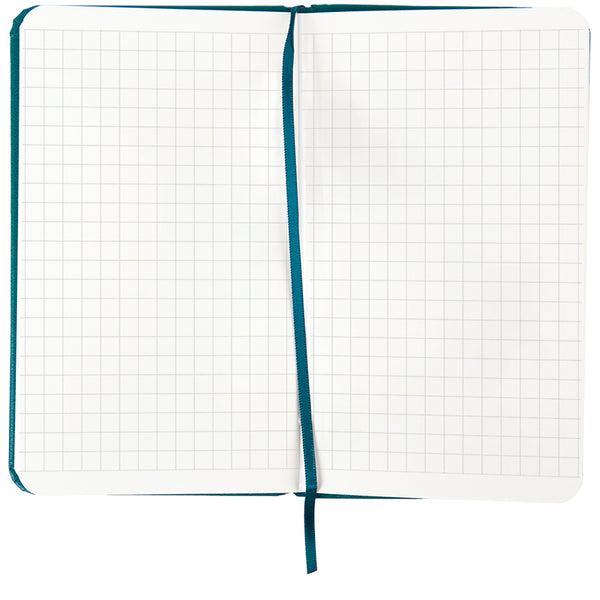 Notebook Axent Partner 8301-31-A, A6-, 90x150 mm, 96 sheets, squared, hard cover, malachite