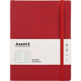 Notizbuch Axent Partner Soft L, 8615-06-A, 190x250 mm, 96 Blatt, kariert, flexibler Umschlag, rot Notizbuch Axent Partner Soft L, 8615-06-A, 190x250 mm, 96 Blatt, kariert, flexibler Umschlag, rot
