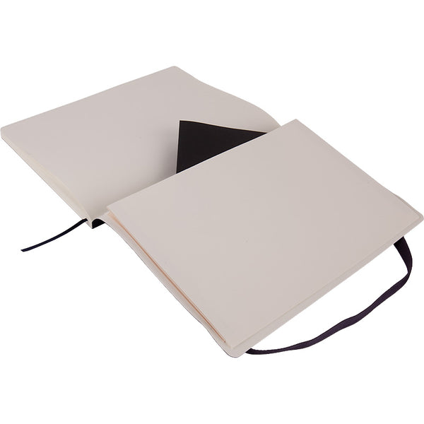 Notebook Axent Partner Soft L, 8615-02-A, 190x250 mm, 96 sheets, squared, blue