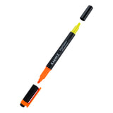 Textmarker Doppelter Axent 2534-12-A, 2-4 mm, keilförmig, orange+gelb Textmarker Doppelter Axent 2534-12-A, 2-4 mm, keilförmig, orange+gelb