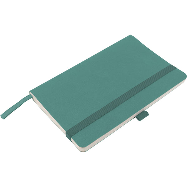 Notebook Axent Partner Soft Skin 8616-48-A, A5-, 125x195 mm, 96 sheets, squared, flexible cover, cerulean grey