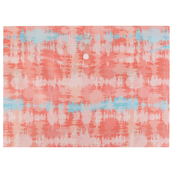 Mappe mit Knopf Axent Peachy Mood 1495-27-A, A4+, mit einem Knopf