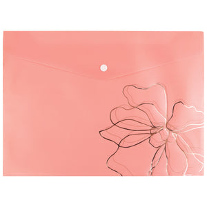 Dokumententaschen mit Druckknopf Axent Peachy Mood 1496-28-A, A5+