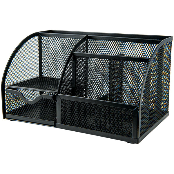 Stifthalter Axent 2125-01-A, 220x140x130 mm, metall, schwarz