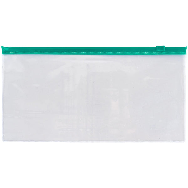 Envelope-folder zip-lock Axent 1409-25-A, DL, green