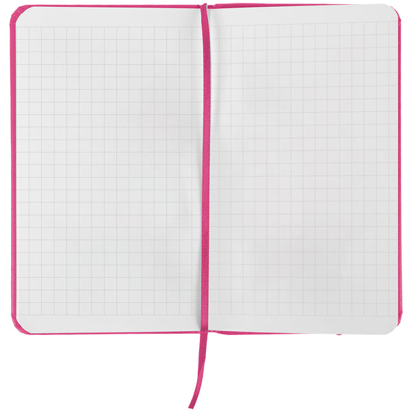 Notizbuch Axent Partner 8301-50-A, 90x150 mm, 96 Blatt, kariert, purpurrot