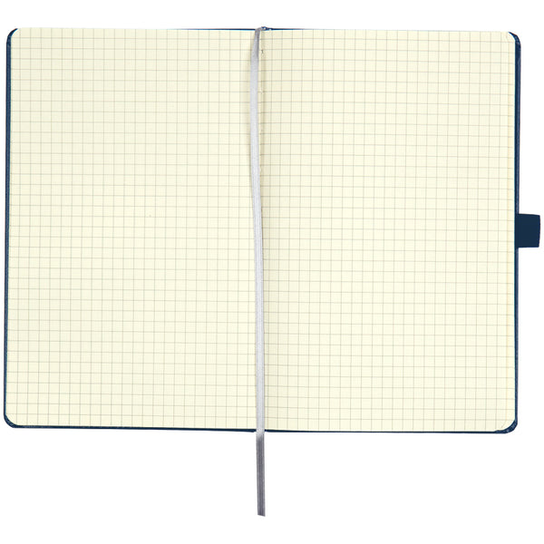 Notebook Axent Partner Lux Tryzub 8202-02-3-A, 125x195 mm, 96 sheets,  squared, blue