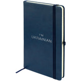Notebook Axent Partner Lux Ukrainian 8202-02-4-A, 125x195 mm, 96 sheets,  squared, blue Notebook Axent Partner Lux Ukrainian 8202-02-4-A, 125x195 mm, 96 sheets,  squared, blue