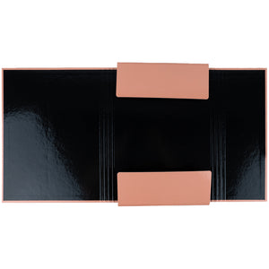 Folder with elastic bands Axent Pastelini 1213-42-A, cardboard A4, peach