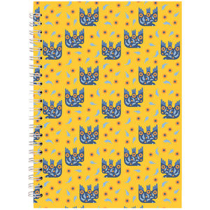 Spiral notebook Axent 8032-24-A, A5, 96 sheets, squared, hard cover