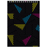 Spiral notebook Axent D8012-04, А5, 48 sheets, squared, neon Spiral notebook Axent D8012-04, А5, 48 sheets, squared, neon