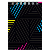 Spiralnotizbuch Axent D8014-04, А7, 48 Blatt, kariert, neon Spiralnotizbuch Axent D8014-04, А7, 48 Blatt, kariert, neon