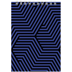 Spiral notebook Axent D8011-06, А6, 48 sheets, squared blue