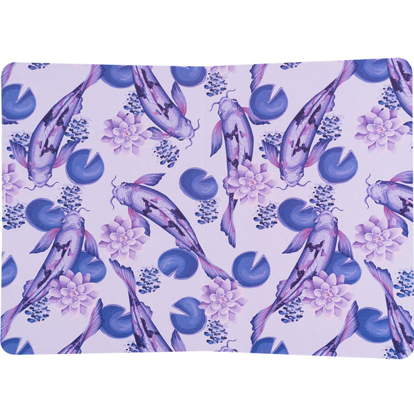 Notizbuch Axent Fish 8700-3-A, А5, 80 Blatt, kariert, lilablau