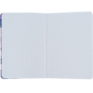 Notizbuch Axent Fish 8700-3-A, А5, 80 Blatt, kariert, lilablau
