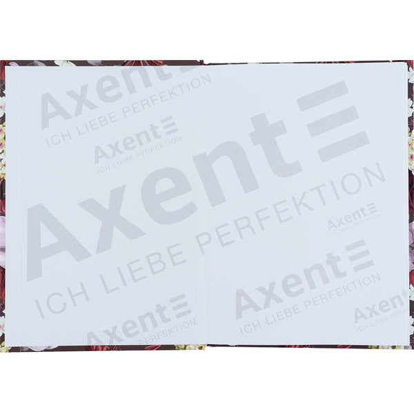Notebook Axent Bloom 8456-1-A, А5, 96 sheets, squared, brown