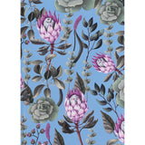 Notebook Axent Bloom 8456-2-A, А5, 96 sheets, squared, blue Notebook Axent Bloom 8456-2-A, А5, 96 sheets, squared, blue