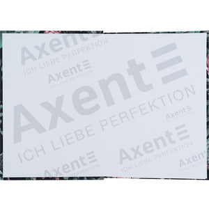 Notebook Axent Bloom 8456-4-A, А5, 96 sheets, squared, gree