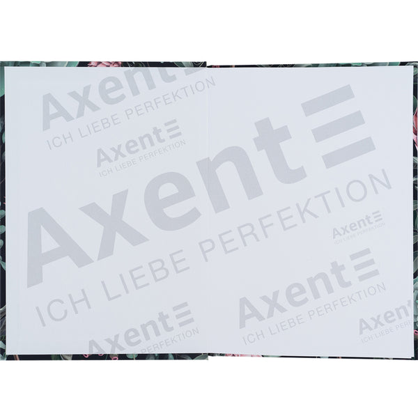 Notebook Axent Bloom 8456-4-A, А5, 96 sheets, squared, gree