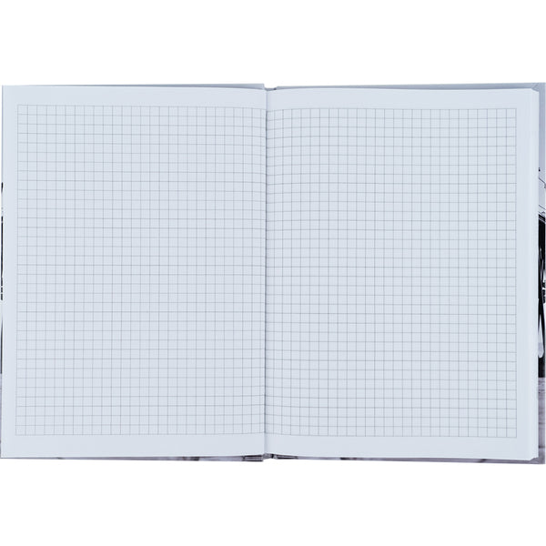 Notebook Axent R&B Lighthouse 8457-4-A, A5, 96 sheets,  squared, hard cover