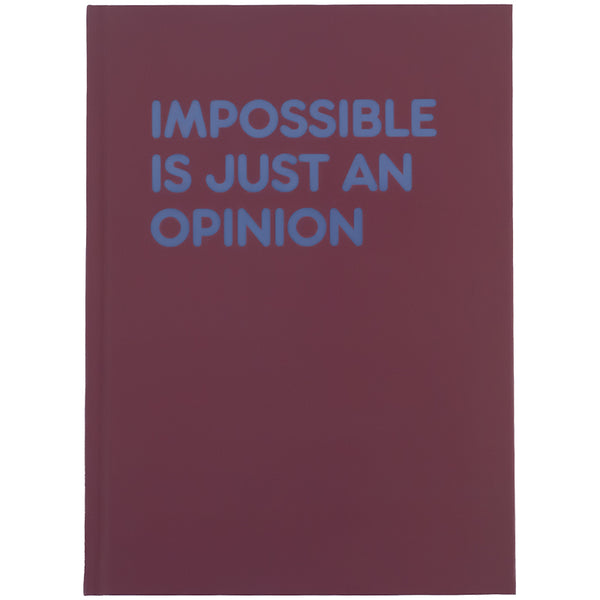 Notizbuch Impossible 8458-1-A, A5, 96 Blätter, Zelle, Hardcover