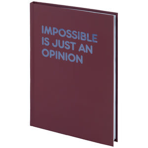 Notizbuch Impossible 8458-1-A, A5, 96 Blätter, Zelle, Hardcover