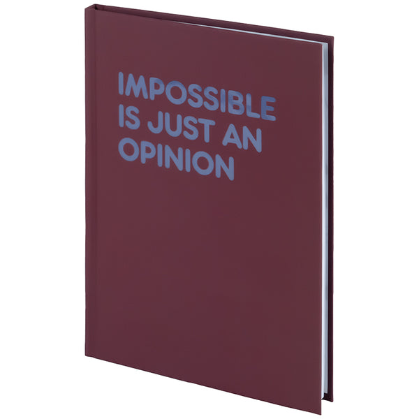 Notizbuch Impossible 8458-1-A, A5, 96 Blätter, Zelle, Hardcover