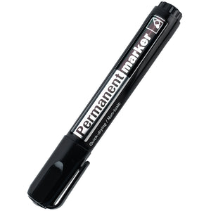 Marker Axent Delta Permanent D2605-01, 2 mm, round, black