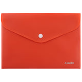 Folder with button Axent Earth colors 1522-28-A, A5, coral Folder with button Axent Earth colors 1522-28-A, A5, coral
