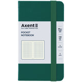 Notizbuch Axent Partner 8301-61-A, 95x140 mm, 96 Blatt, Zelle, waldgrün Notizbuch Axent Partner 8301-61-A, 95x140 mm, 96 Blatt, Zelle, waldgrün