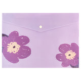 Folder with button Axent Lavender-4 1495-39-A, A4 Folder with button Axent Lavender-4 1495-39-A, A4