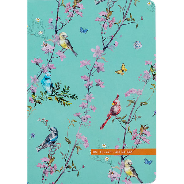 Notizbuch Axent Spring 8700-9-A-OS, A5, 80 Blatt, Zelle